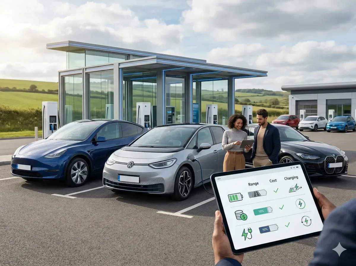 Best Electric Cars UK 2026: Range, Cost and Charging Compared